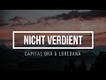 Capital Bra and Loredana - Nicht Verdient Lyrics