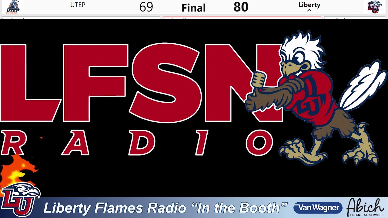 Liberty Basketball v. UTEP "In the booth"