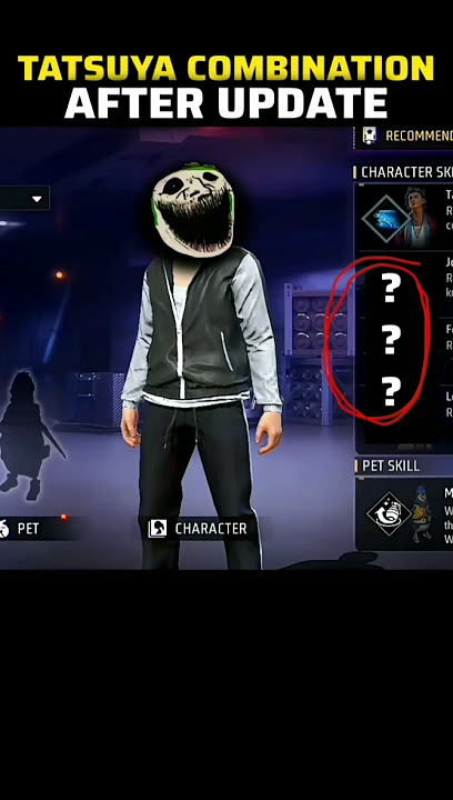 NEW TATSUYA COMBINATION 💪 AFTER UPDATE 😱 | NEW TATSUYA SKILL AFTER UPDATE | BEST RUSHER SKILL FOR CS