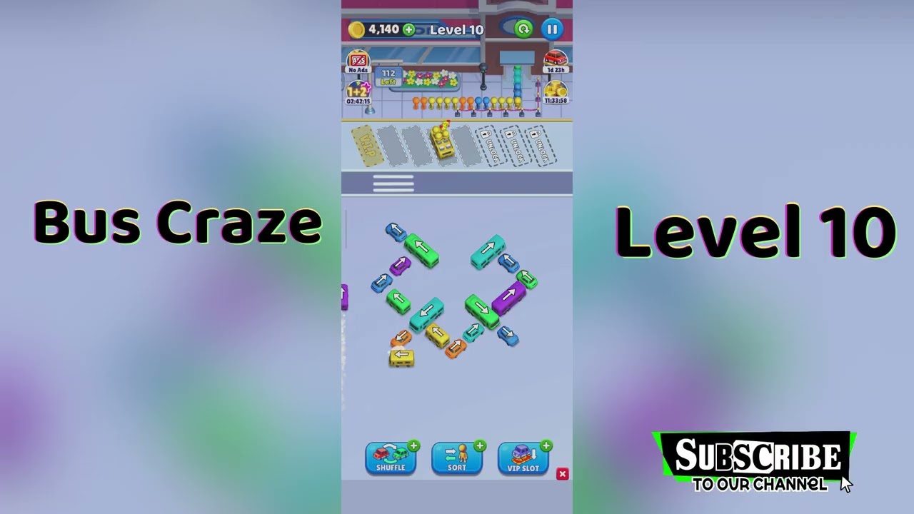Bus Craze Level 10 Walkthrough 🚌 | Step-by-Step Puzzle Guide | Go Answer