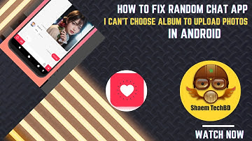 How to Fix Random Chat App I can