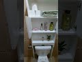 Over Toilet Cabinet 🚽 #shorts #furniture #cabinet #toiletcabinet #homedecor #design