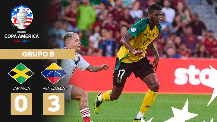 Copa América 2024 | Jamaica 0-3 Venezuela | Grupo B