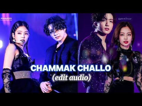 Chammak Challo (slowed + reverb) Jungkook edit ft. Jennie {JENKOOK} Hindi song