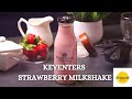 Keventers strawberry milkshake  the real milkshake recipe  strawberry ice cream milkshake