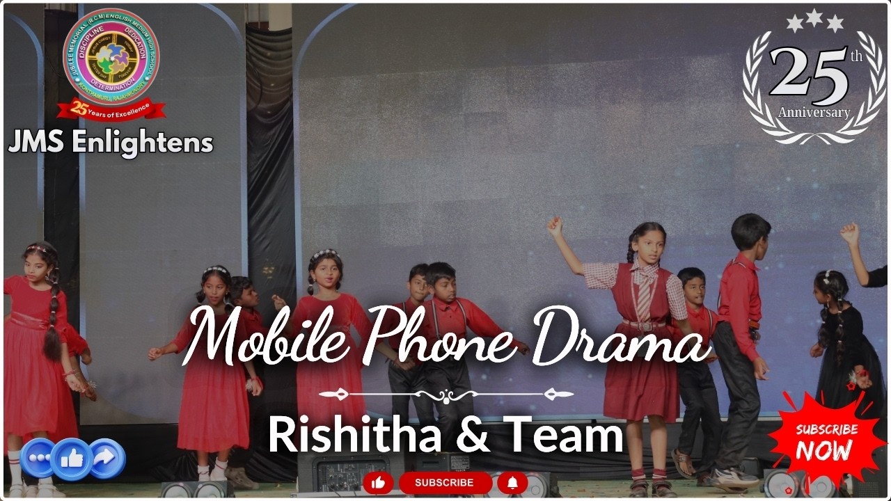Mobile Phone Drama | Rishitha & Team | Priyanka Miss | Silver Jubilee Celebrations  | JMS Enlightens