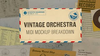 Vintage Orchestra  MIDI Mockup Breakdown