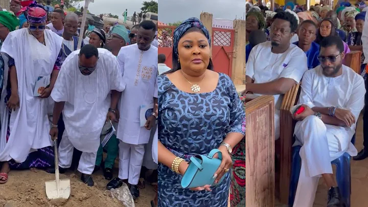 IBRAHIM CHATTA, ENIOLA AJAO,IRETI OSAYEMI, OTHERS STORM EKITI FOR ODUNLADE ADEKOLA'S FATHER'S BURIAL