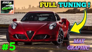 FULL TUNING MY ALPHA ROMIYO || NEED FOR SPEED MOBILE HR GAMING #EP4 screenshot 2