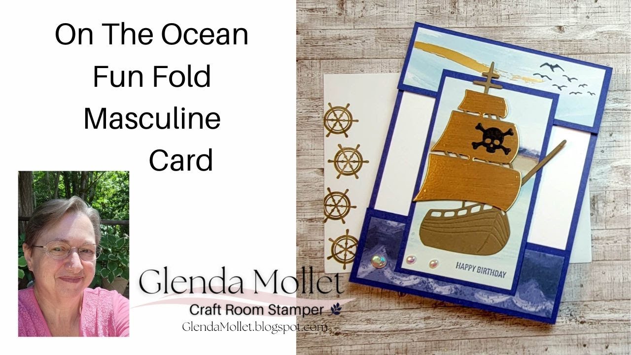 How to make a quick and easy fun fold card, with no wasted cardstock ...