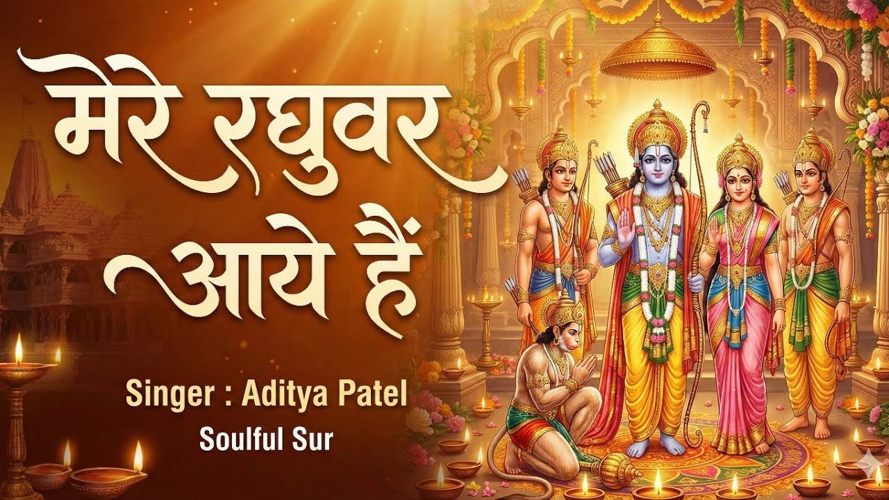 Mere Raghuvar Aaye Hain | New Ram Bhajan 2026 | Aditya Patel | Soulful Sur | Ayodhya Song
