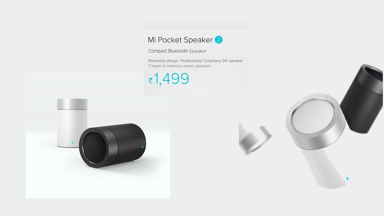pocket speaker mi
