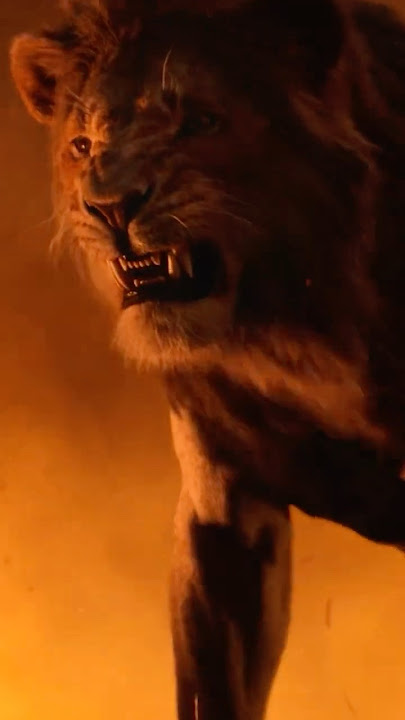 Simba and Scar Fight #disney #lionking #tlk #mufasa