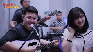 CANTIK (cover) - Nadine Abigail ft. Fivein #LetsJamWithJames