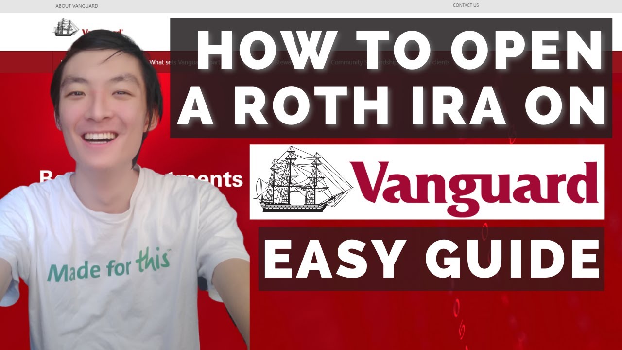 How To Open a ROTH IRA with VANGUARD | EASY Guide | Retirement Planning