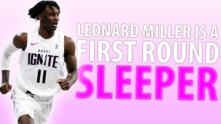Leonard Miller is a unique weapon! 2023 NBA Draft scouting report
