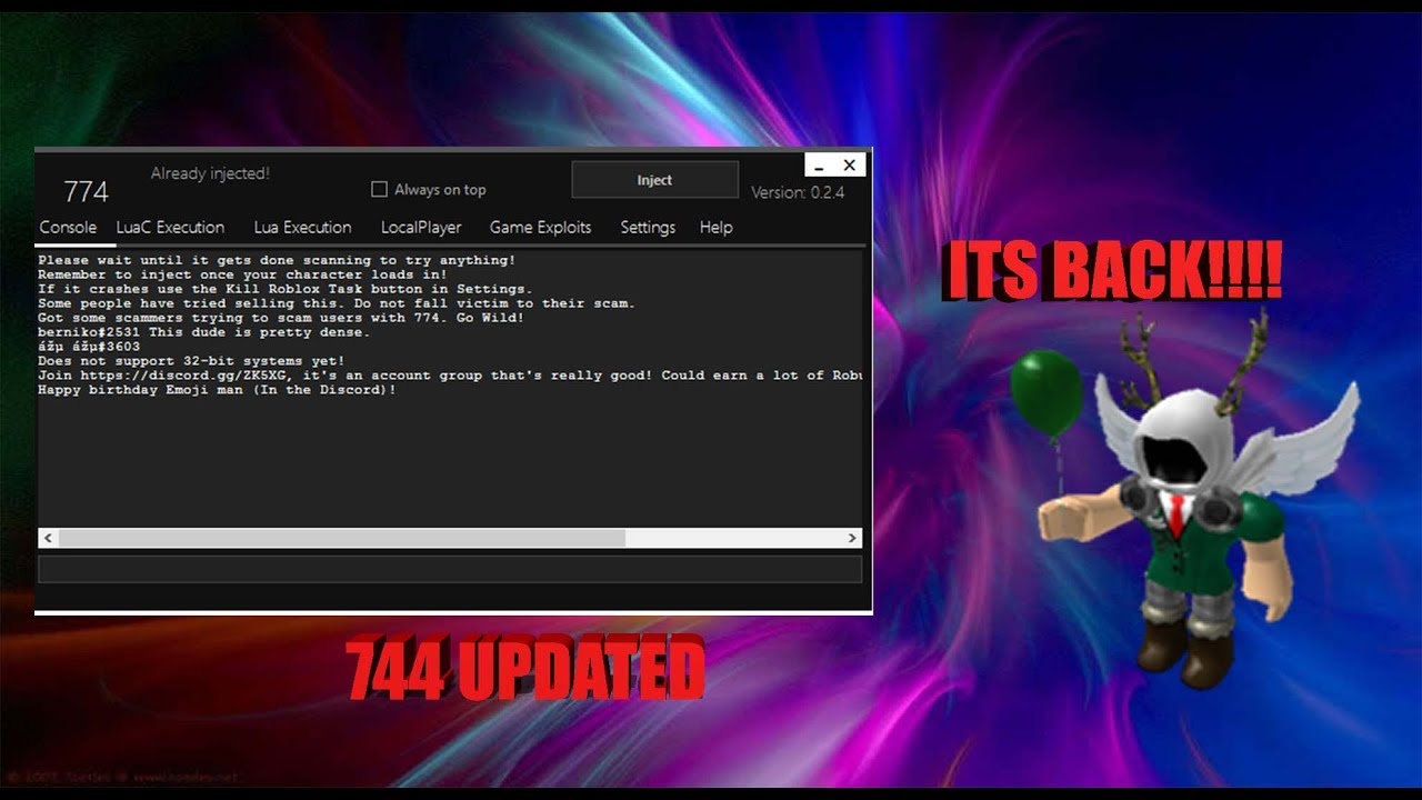 Roblox Hack Working 744 Updated Jailbreak Apoc And Much More Youtube - 744 roblox exploit