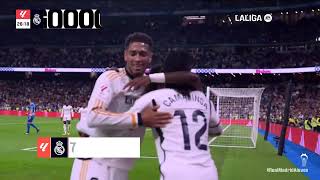 REAL MADRID 5 - 0 DEPORTIVO ALAVÉS | RESUMEN LALIGA EA SPORTS