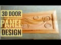 3D door panel cnc carving Mahavir Wood and art