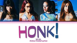 No Na - ‘honk!’ (Colour Coded Lyrics) | Terjemahan Indonesia 