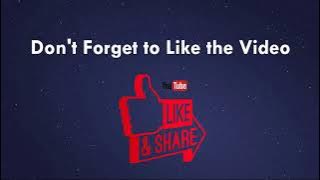 Thanks For Watching Outro Free | 100% Copyright Free