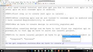 Registration Activity with the REST API's Part-2
