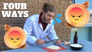 HOW TO CUT ONIONS WITHOUT CRYING (SCIENCE)