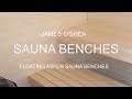 Making Aspen Sauna Benches