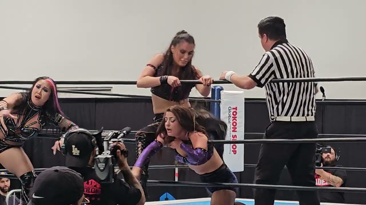 Viva Van & Tatevik vs Mylo & Kiki (Referee Justin Borden) | NJPW Academy Showcase