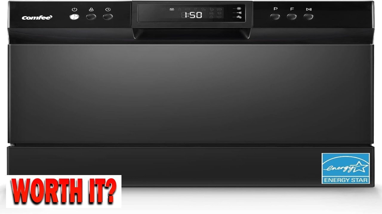 COMFEE Настольная посудомоечная машина Energy Star Портативная посудомоечная машина на 6 персон и...