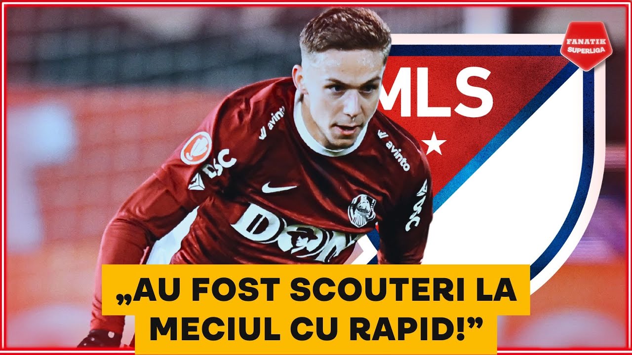 Louis Munteanu, TRANSFER DE SENZATIE de la CFR Cluj in MLS!? ANUNTUL OFICIAL al lui Iuliu Muresan
