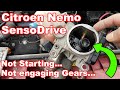 Citron nemo not starting gearbox issues fault finding and repair