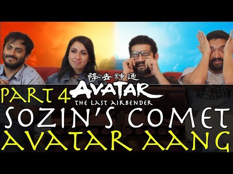 avatar:-the-last-airbender---3x21-sozin's-comet-pt-4,-avatar-aang---group-reaction