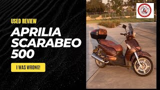 Aprilia Scarabeo 500 Review