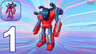 Mechangelion Robot Fighting - Gameplay Walkthrough Part 1 Tutorial Crazy Robot Fighting iOS, Android screenshot 2