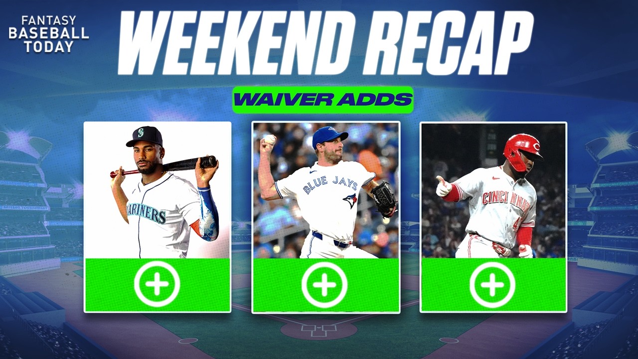 Weekend Waiver Wire Adds! The Mariners Are Promoting Lazaro Montes! | Fantasy Baseball Advice