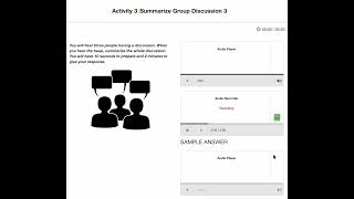PTE Summarize Group Discussion Activity 3