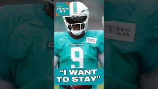 This Dolphins Veteran Wants to