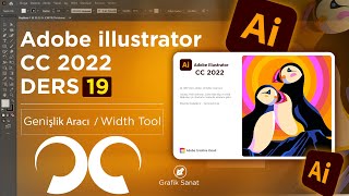 Adobe Illustrator Dersleri  cc 2022 / Genişlik Aracı  ( Shaper Tool ) 19 by Adem Karaaslan 1,152 views 2 years ago 5 minutes, 36 seconds