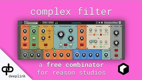 Frankenfilter Combinator | Reason Studios