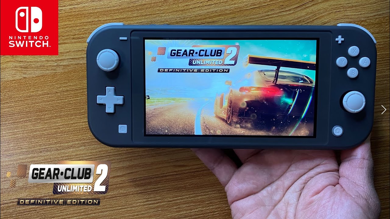 Suri Bliv oppe biord Gear.Club Unlimited 2 - Definitive Edition Nintendo Switch Lite Gameplay -  YouTube