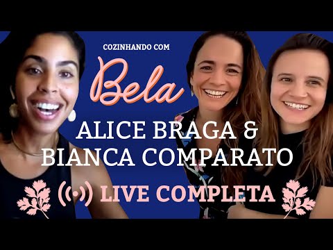 Cozinhando Com As Gatas Alice Braga E Bianca Comparato