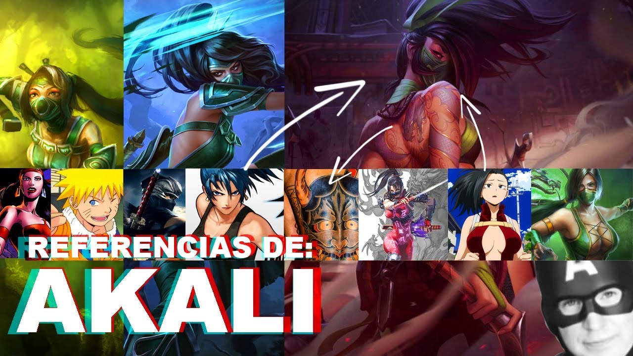 canon definicion ENTENDI LAS REFERENCIAS DE: AKALI | Curiosidades del campeón y sus skins | Halo