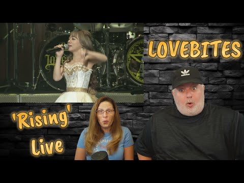 Reaction to LOVEBITES - 'Rising' Live (Five of a Kind, Zepp Diver City Tokyo)