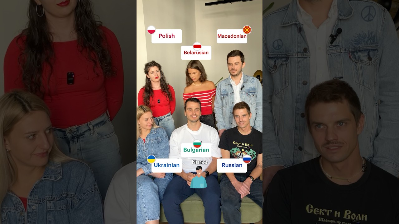 Polish 🇵🇱 vs. Russian 🇷🇺 & Other Slavic Languages!