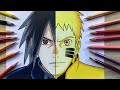 Como desenhar o Naruto / Sasuke