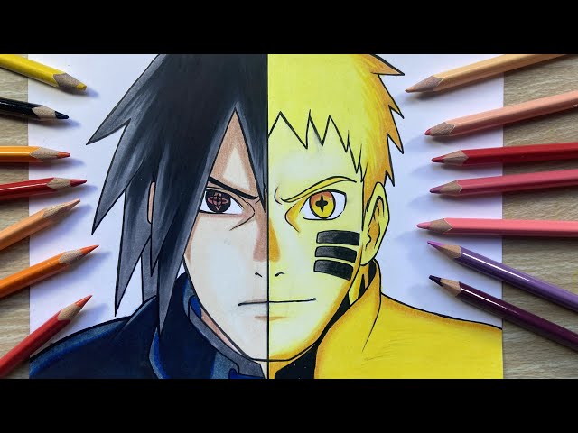 hokage naruto para imprimir  Naruto e sasuke desenho, Coisas para desenhar,  Naruto desenho