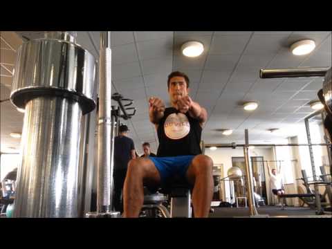 Chest workout with isometric & resistance bands