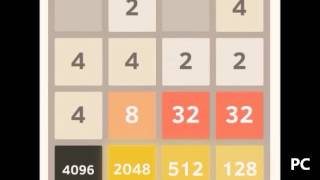 Beating 2048: 8192 tile part 4 of 4 - from 4096 & 2048 to 8192 tile
