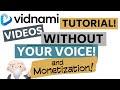 Vidnami Tutorial - Videos Without Your Voice [was Content Samurai]